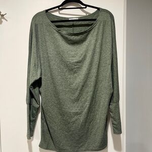 Stylish Olive Long Sleeve Top